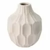 Honeybloom Katherine White Ceramic Vase, 6" -Cosplay Shop honeybloom katherine white ceramic vase 6
