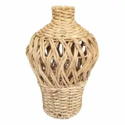 Honeybloom Natural Wicker Vase, 20"