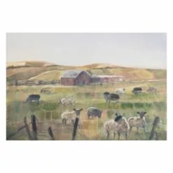 Honeybloom Sheep Canvas Wall Art, 36x24