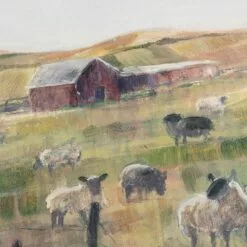 Honeybloom Sheep Canvas Wall Art, 36x24 -Cosplay Shop honeybloom sheep canvas wall art 36x24 6