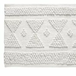 Ivory Reign Loop Cotton Accent Rug, 30x45 -Cosplay Shop ivory reign loop cotton accent rug 30x45 3