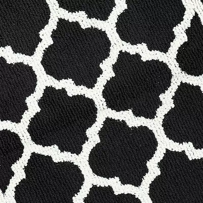 Julia Blk Qf Accent Rug 26X44 4 Julia Blk Qf Accent Rug 26X44 - Image 2