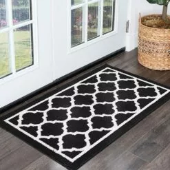 Julia Blk Qf Accent Rug 26X44 11 Julia Blk Qf Accent Rug 26X44 -Cosplay Shop julia blk qf accent rug 26x44 5