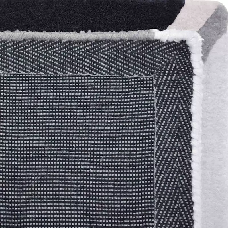 Laila Ali Black & White Geo Accent Rug, 27x45 5 Laila Ali Black & White Geo Accent Rug, 27x45 - Image 3