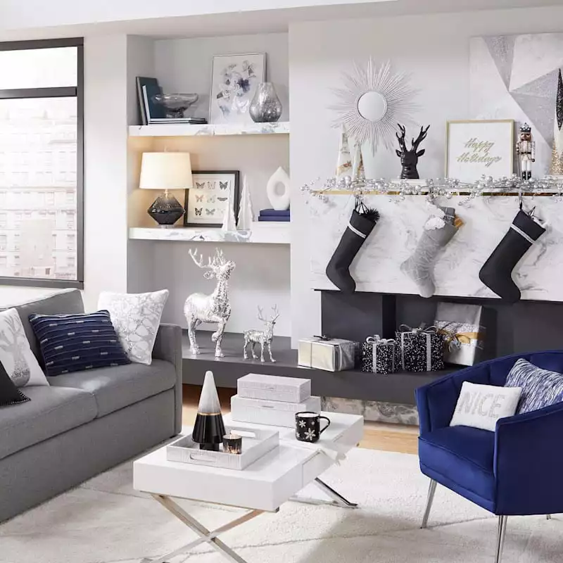 Laila Ali Metallic Seagrass Decorative Box, Medium 4 Laila Ali Metallic Seagrass Decorative Box, Medium - Image 2