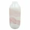 Laila Ali Milky Pink Glass Vase, 14" 1 Laila Ali Milky Pink Glass Vase, 14" -Cosplay Shop laila ali milky pink glass vase 14