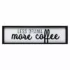 Less Drama More Coffee Art, 8x30 -Cosplay Shop less drama more coffee art 8x30 1