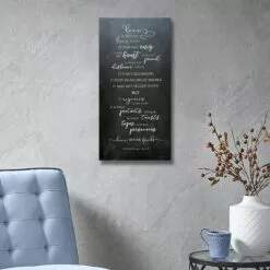 Love Is... Sentiment Canvas Wall Art, 12x24 -Cosplay Shop love is. sentiment canvas wall art 12x24 2