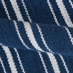 LYLE STRIPE IVORY/BLUE 27X45 11 LYLE STRIPE IVORY/BLUE 27X45 -Cosplay Shop lyle stripe ivory blue 27x45 4