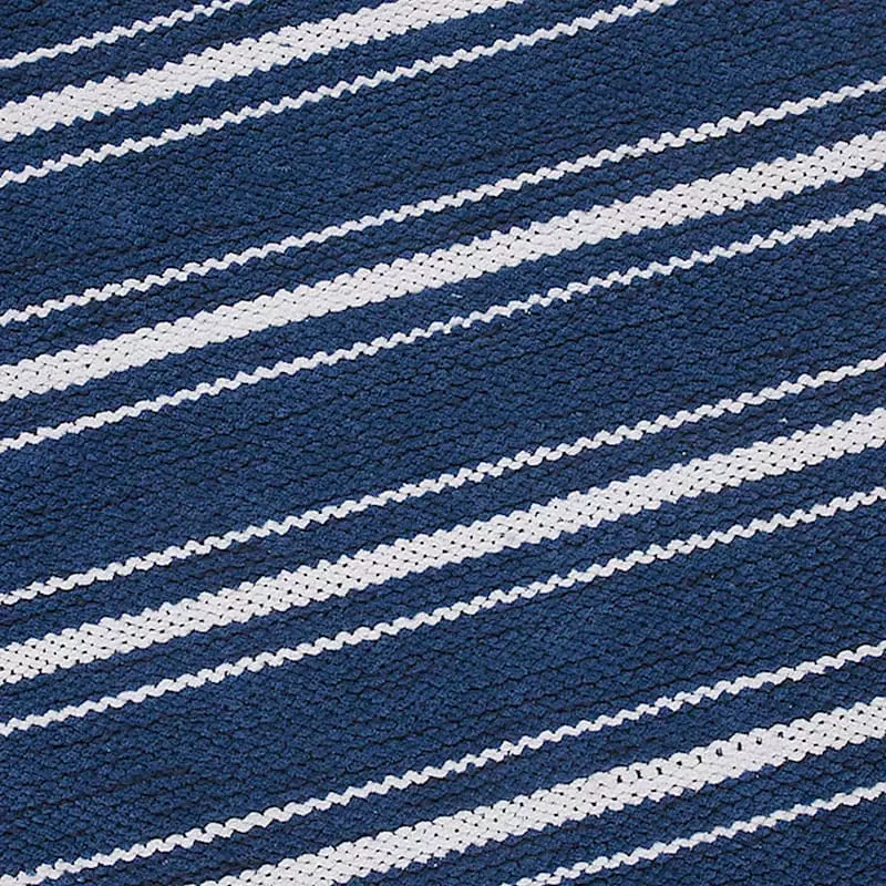LYLE STRIPE IVORY/BLUE 27X45 7 LYLE STRIPE IVORY/BLUE 27X45 - Image 5