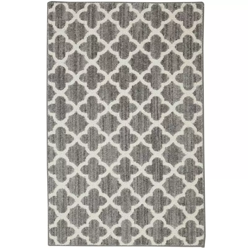 Madison Geometric Grey & Cream Accent Rug, 3x4 3 Madison Geometric Grey & Cream Accent Rug, 3x4
