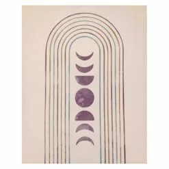 Moon Phases Canvas Wall Art, 16x20