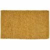 Mustard Chevron Bubble Accent Rug, 20x34