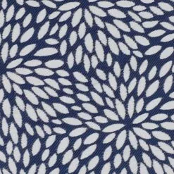 Navy Blue Floral Plastic Outdoor Area Rug, 6x9 -Cosplay Shop navy blue floral plastic outdoor area rug 6x9 3