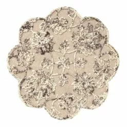 Norma Octofoil Round Accent Rug, 3'