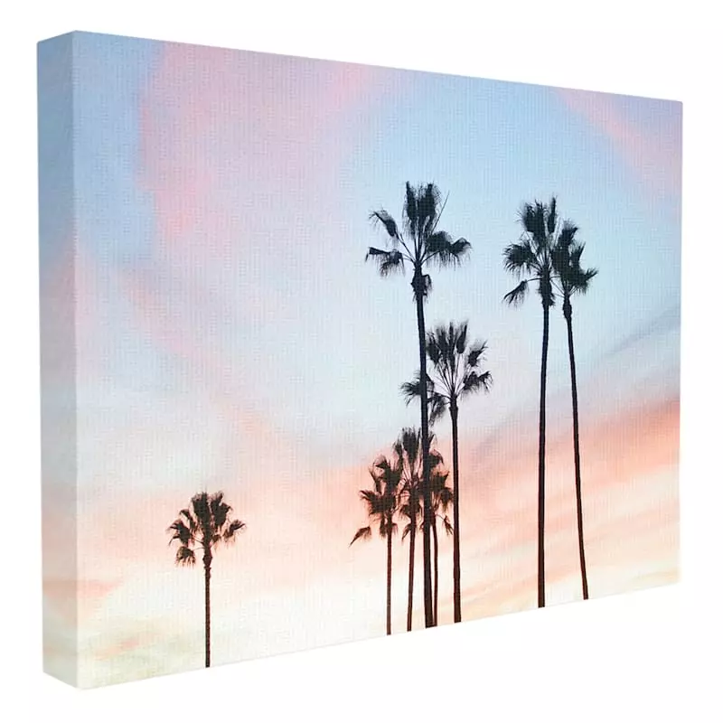 Palm Tree Canvas Wall Art, 16x20 3 Palm Tree Canvas Wall Art, 16x20