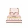 Pink Designer Bookstack With Bag Canvas Wall Art, 18x24 -Cosplay Shop pink designer bookstack with bag canvas wall art 18x24 1