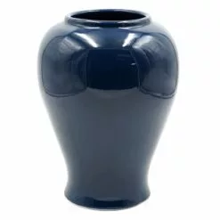 Providence Blue Porcelain Vase, 11"