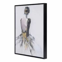 Providence Framed Gold Foil Lady Canvas Wall Art, 16x20 -Cosplay Shop providence framed gold foil lady canvas wall art 16x20 2