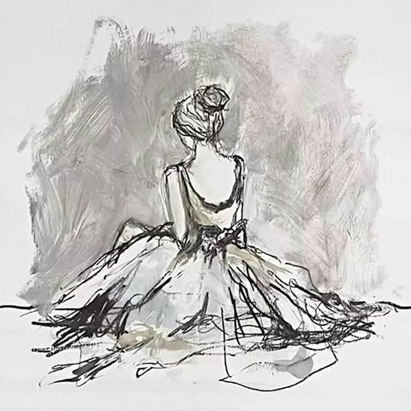 Providence Glass Framed Evening Elegance Print Wall Art, 19" 5 Providence Glass Framed Evening Elegance Print Wall Art, 19" - Image 3