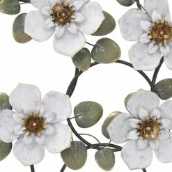 Providence Metal Floral Wall Art, 38x24 -Cosplay Shop providence metal floral wall art 38x24 2