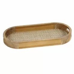 Providence Oval Wooden Tray, Small