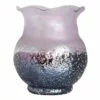 Purple Glass Vase, 8" -Cosplay Shop purple glass vase 8