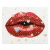 Red Luxury Lips Canvas Wall Art, 12x16 -Cosplay Shop red luxury lips canvas wall art 12x16 1