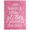 She Leaves A Little Glitter Wherever She Goes Canvas Wall Art, 18x24 -Cosplay Shop she leaves a little glitter wherever she goes canvas wall art 18x24 1