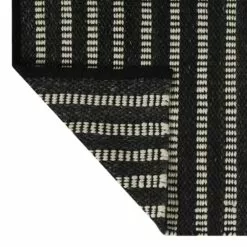 SHIRE STRIPE IVRY/BLK 27X45 -Cosplay Shop shire stripe ivry blk 27x45 3