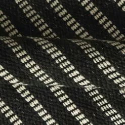 SHIRE STRIPE IVRY/BLK 27X45 -Cosplay Shop shire stripe ivry blk 27x45 4