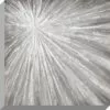 Silver Sunburst Enhanced Canvas Wall Art, 24" 2 Silver Sunburst Enhanced Canvas Wall Art, 24" -Cosplay Shop silver sunburst enhanced canvas wall art 24