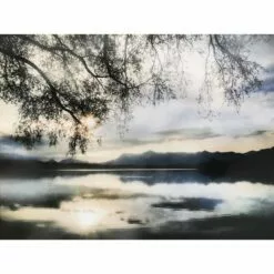 Staffelsee Lake Glass Coat Canvas Wall Art, 40x30