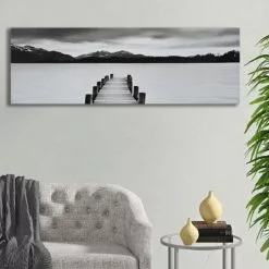 The Jetty Canvas Wall Art, 36x12 -Cosplay Shop the jetty canvas wall art 36x12 2
