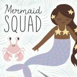 Tiny Dreamers Mermaid Canvas Wall Art, 12x16 -Cosplay Shop tiny dreamers mermaid canvas wall art 12x16 2