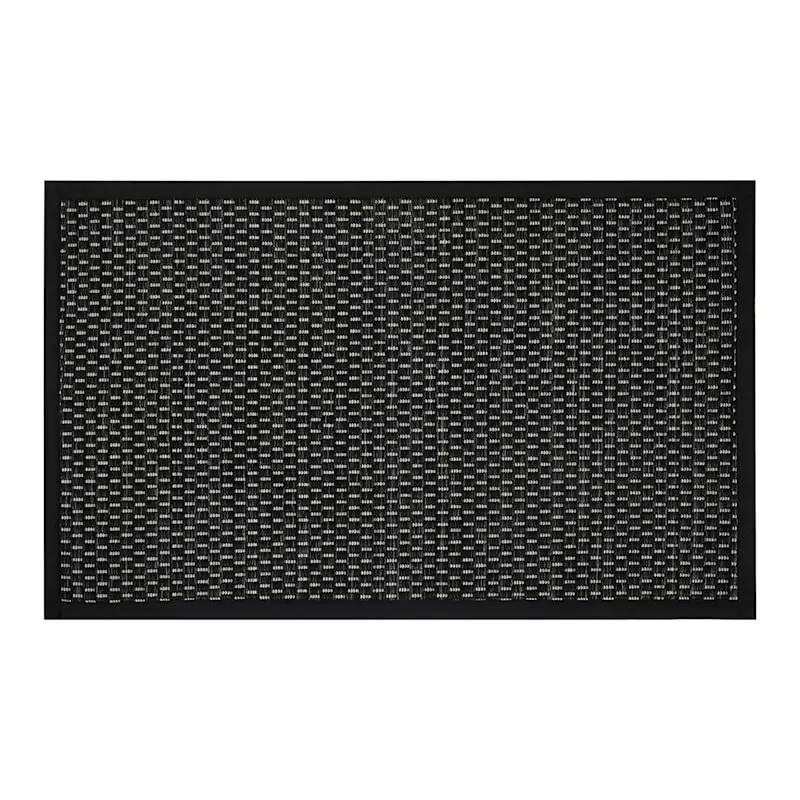 Tonal Dark Grey Puff-Back Kitchen Mat, 21x34 3 Tonal Dark Grey Puff-Back Kitchen Mat, 21x34