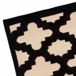 Torino Black Trellis Area Rug, 5x7 -Cosplay Shop torino black trellis area rug 5x7 5