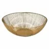 Tracey Boyd Gold Wire Decorative Bowl, 15" -Cosplay Shop tracey boyd gold wire decorative bowl 15