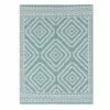 Turquoise Diamond Design Plastic Outdoor Area Rug, 5x7 2 Turquoise Diamond Design Plastic Outdoor Area Rug, 5x7 -Cosplay Shop turquoise diamond design plastic outdoor area rug 5x7 1