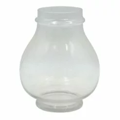 Ty Pennington Clear Glass Vase, 9"