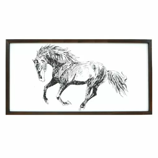 Ty Pennington Framed Horse Wall Art, 12x24 1 Ty Pennington Framed Horse Wall Art, 12x24 -Cosplay Shop ty pennington framed horse wall art 12x24 1