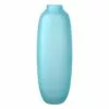 Ty Pennington Frosted Light Blue Glass Vase, 14" -Cosplay Shop ty pennington frosted light blue glass vase 14