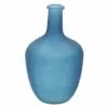 Ty Pennington Frosted Navy Glass Bottle Vase, 10" -Cosplay Shop ty pennington frosted navy glass bottle vase 10
