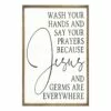 Wash Your Hands Wall Art, 24x36 -Cosplay Shop wash your hands wall art 24x36 1