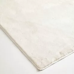 Washable Bliss White Faux Rabbit 27X45 -Cosplay Shop washable bliss white faux rabbit 27x45 3