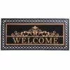 Welcome Coir Mat With Rubber Border, 22x47 2 Welcome Coir Mat With Rubber Border, 22x47 -Cosplay Shop welcome coir mat with rubber border 22x47 1