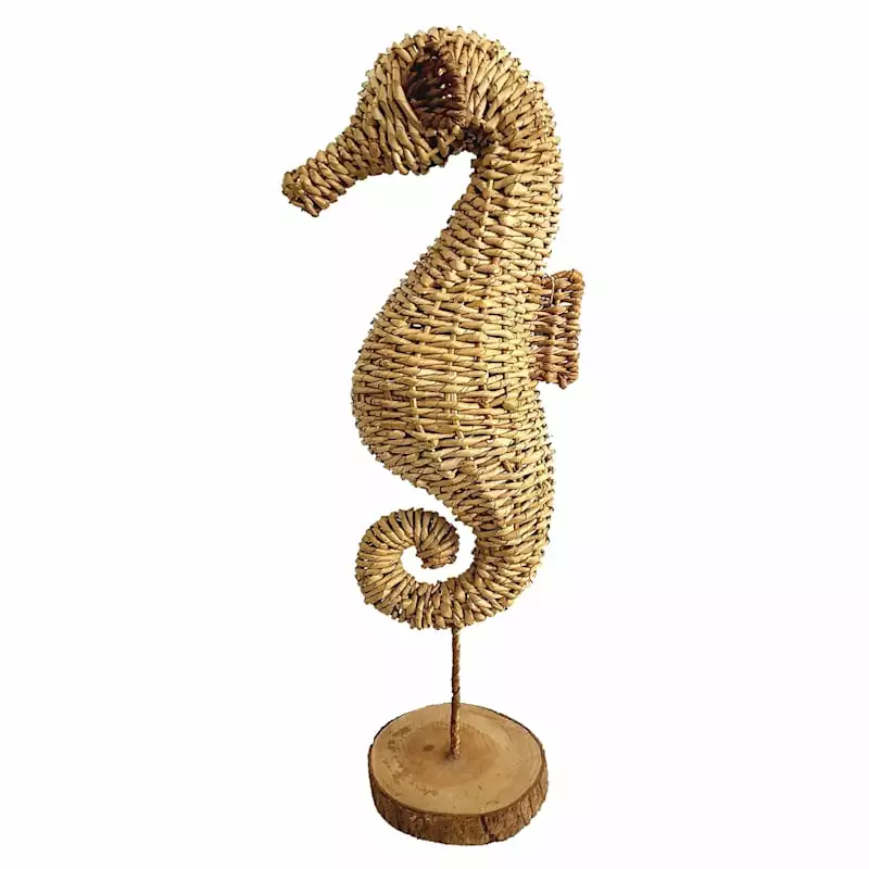Wicker Seahorse, 23.5" 3 Wicker Seahorse, 23.5"