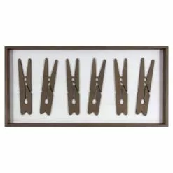 Wood Clothespin Art, 16x32