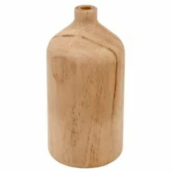 Wooden Vase, 9"